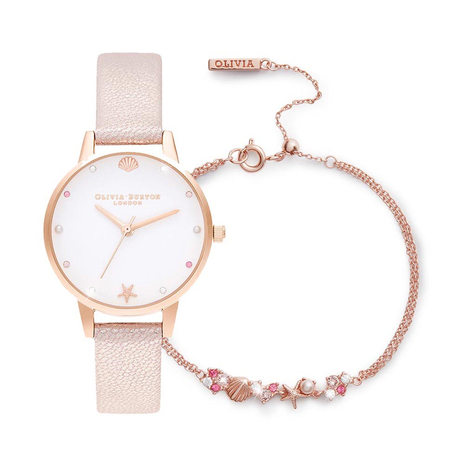 [OLIVIA BURTON] Under The Sea (OBGSET141) Women s Watch Set