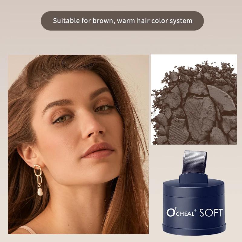 

Пудра O CHEAL Hairline Fluffy Powder Repair Volume Powder Shadow Shadow Powder Hair Concealer Coverage Fill Loop Hairline коричневый