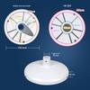 35mm U-shaped Dome Camera Ceiling Mount, Telescopic Aluminum Alloy for Hikvision/Dahua Panoramic Surveillance Cameras