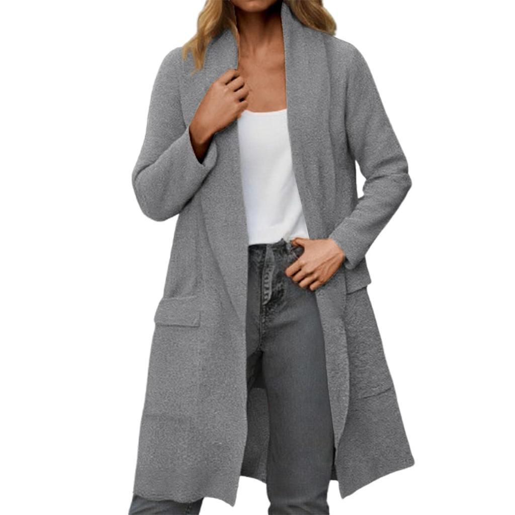 Women's Fashionable Zippered Long-Sleeved Loose-Fit Jacket