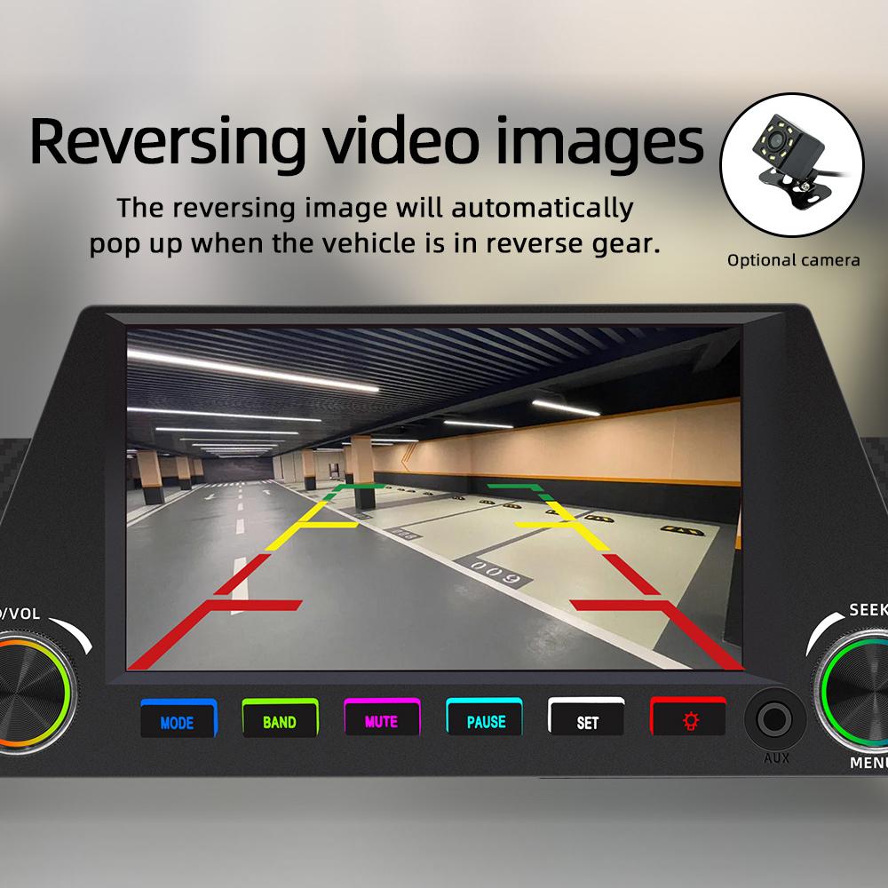 4.7 Inch Car Stereo BT MP5 Player RDS Radio Support HandsFree Calling UDiskAUXin Phone