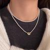Xiaomi Chic Pearl Double-Layer Necklace - Women's Autumn/Winter Sweater Chain Accessory