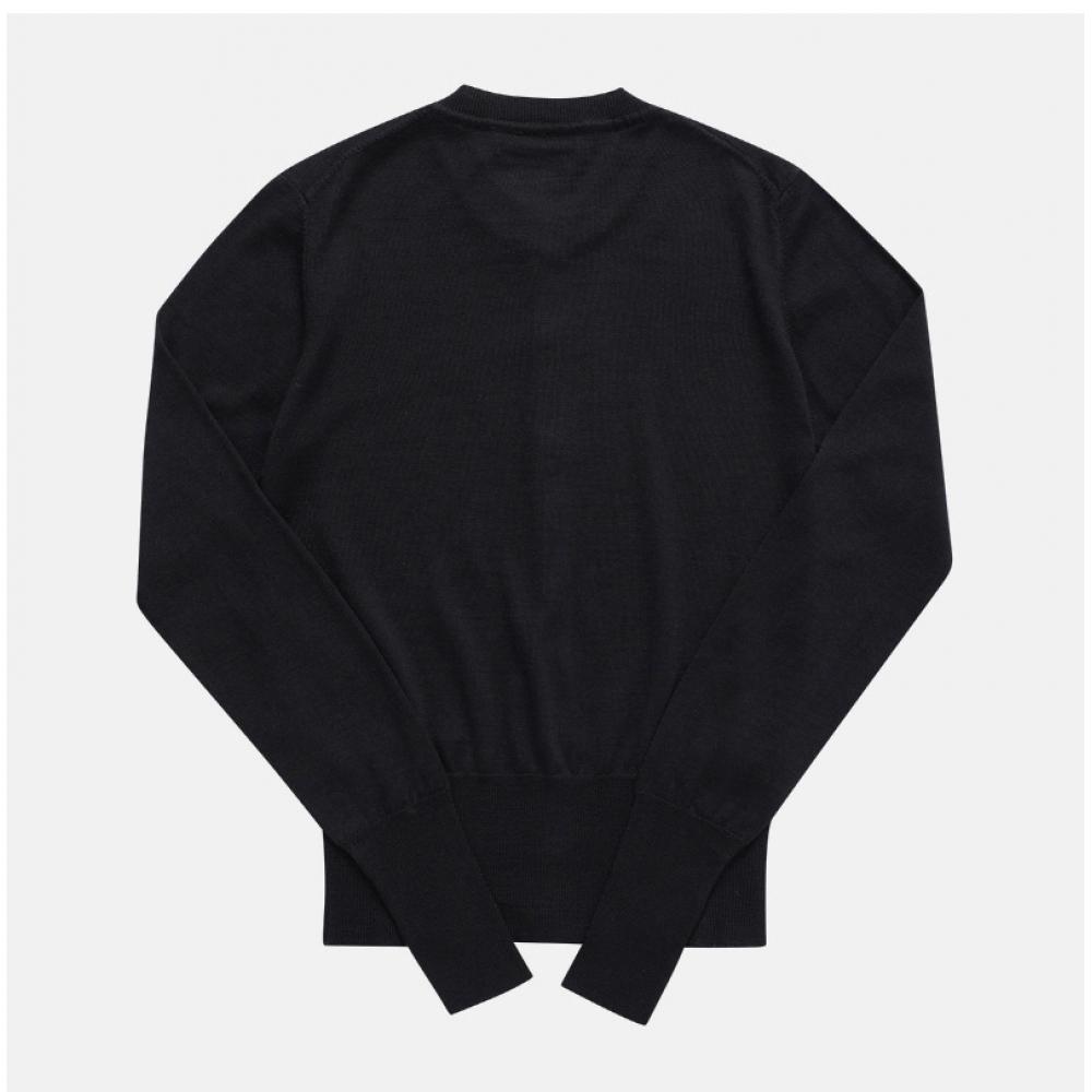 Vivienne WeStwood 1803002p Y001a N402 Medvěd Orb S Logem Vyšívání Vlna Hedvábí Dámský S Svetr