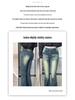 Women's Plus Size High-Waist Micro Flare Jeans - Slimming, Loose Fit, Floor-Length Pants