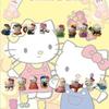 Hello Kitty Anime Cartoon Character Figure Set 16 Different Designs 3cm-4cm In Size