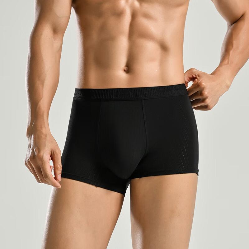 Skechers Men's 7A Antibacterial Pure Cotton Boxer Briefs 3-Pack