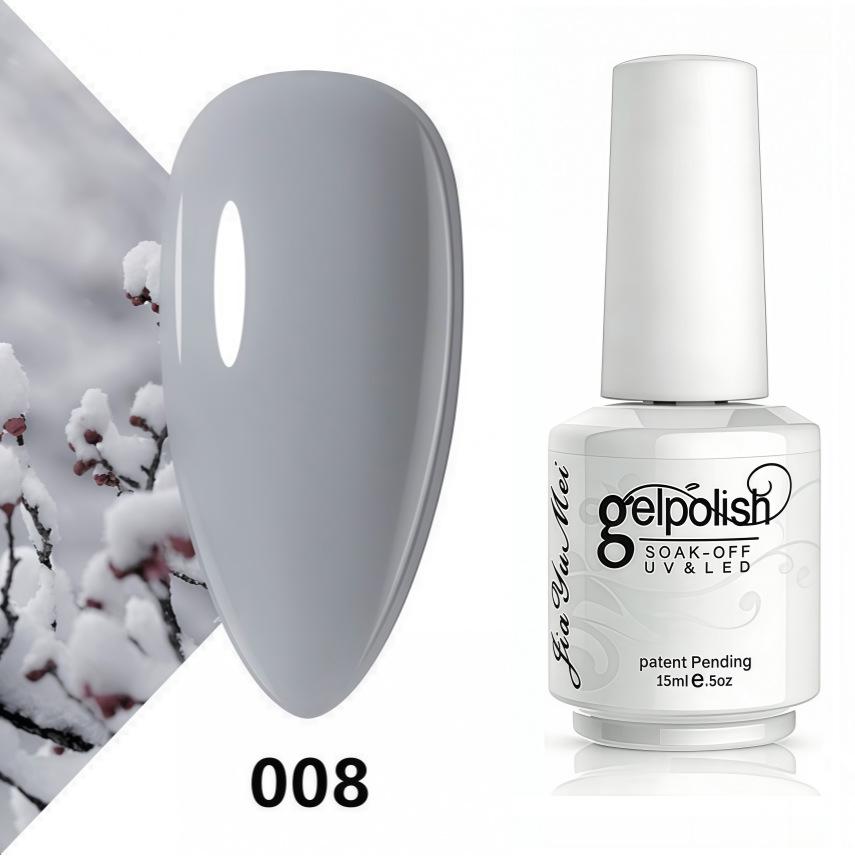 Koudan Long-lasting Gel Nail Polish Set - Firm Base & Top Coat
