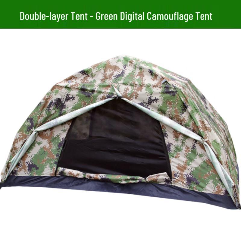 Mussel Portable Double-Layer Camping Tent