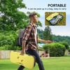 2.8m Portable Folding Badminton Net Set with 4 Badminton Rackets