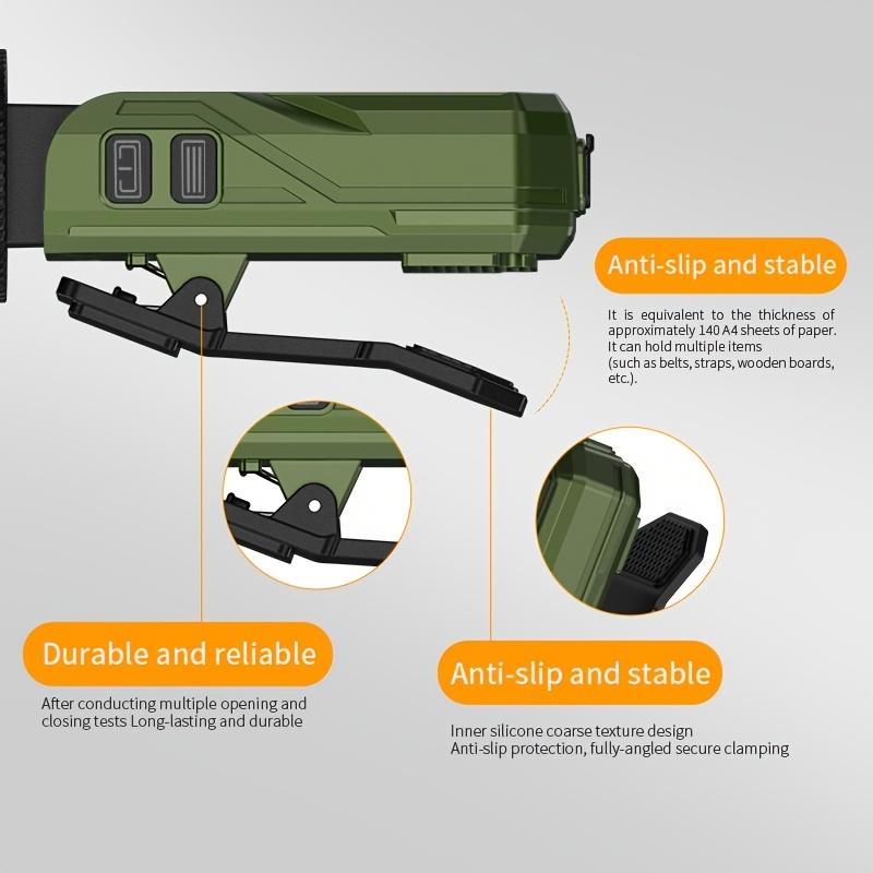 Mini EDC Flashlight Magnetic Charging Motion Sensor, Ultra Bright Clip On Headlight Portable Pocket Work Light for Hats Camping Hiking Emergency