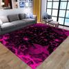 Snové koberce Koberce Podložka fialová květina Koberec Protiskluzová Rohož ke vchodovým dveřím Obývací pokoj Ložnice Ložnice Domácí dekorace Pratelné koberečky