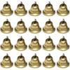 20-Piece Vintage Decorative Small Bells - Craft Bells for DIY Ornaments & Home Decor