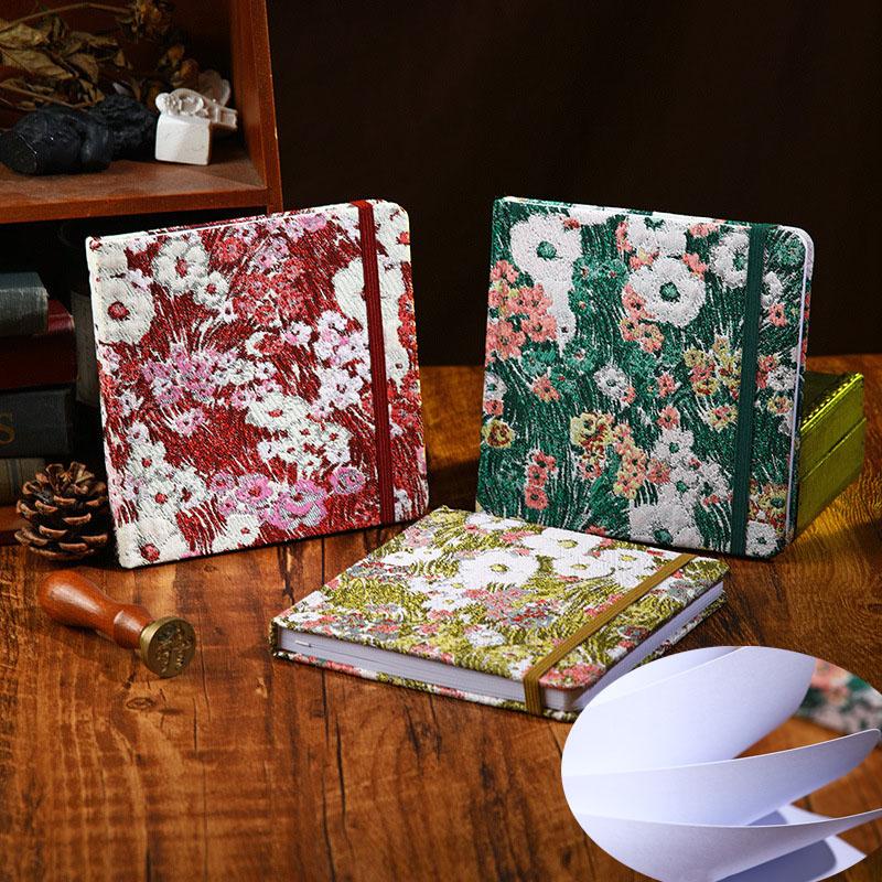 14.5X14.5cm High-value Simple Square Notebook with Thick Portable White Cardboard Student Notes Painting Graffiti Book