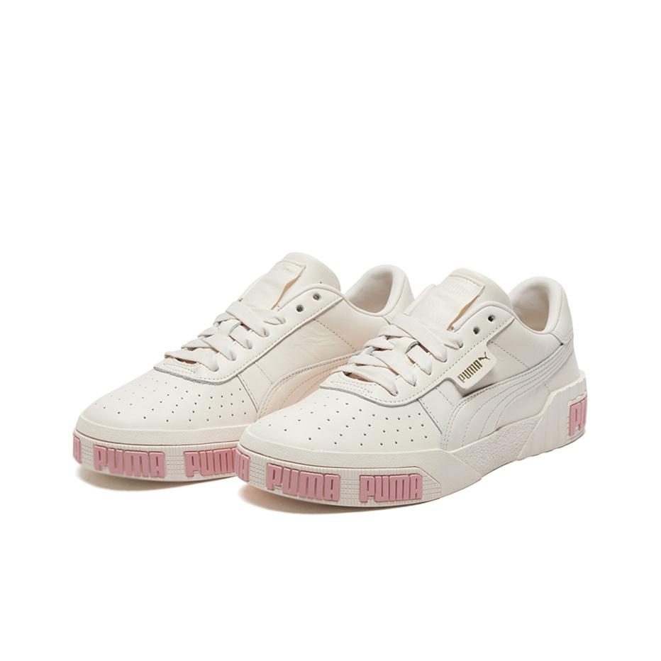 Puma Cali Bold Pastel Parchment Bridal Rose Women Sneakers Cream 370811-02
