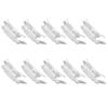 Lot de 10 clips de fixation pour moulures de toit de voiture, pour Honda, Accord, Civic, Acura, pour bande d'eau courante, pour rail anti-goutte