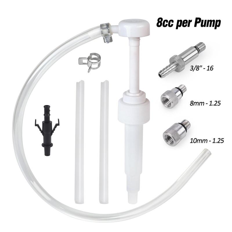 1Set Universal Lower Unit Gear Oil Pump Fit Marine Outboard Motors Manual Hand Tool Transmission Fluid Pump Transfer Kit