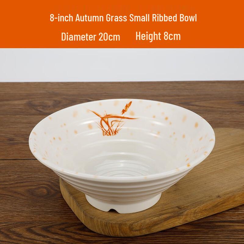 LIJIA FITMENT Меламиновые большие миски для лапши и супа (Пакет из 10)