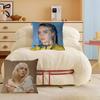 Singer B-Billie-Eilish Decorative Room Aesthetics Pillow Case Home Decor Bedroom Sofa Bed Couch Pillow Cover 45x45