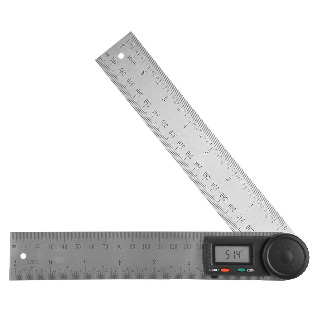 200mm Electronic Digital Protractor Goniometer Angle Finder Gauge Ruler