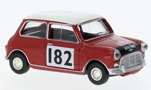 NOREV Mini Cooper S 1/54 Maßstab Diecast Modellauto, Rallye Monte Carlo 1964, N182 [Importiert]