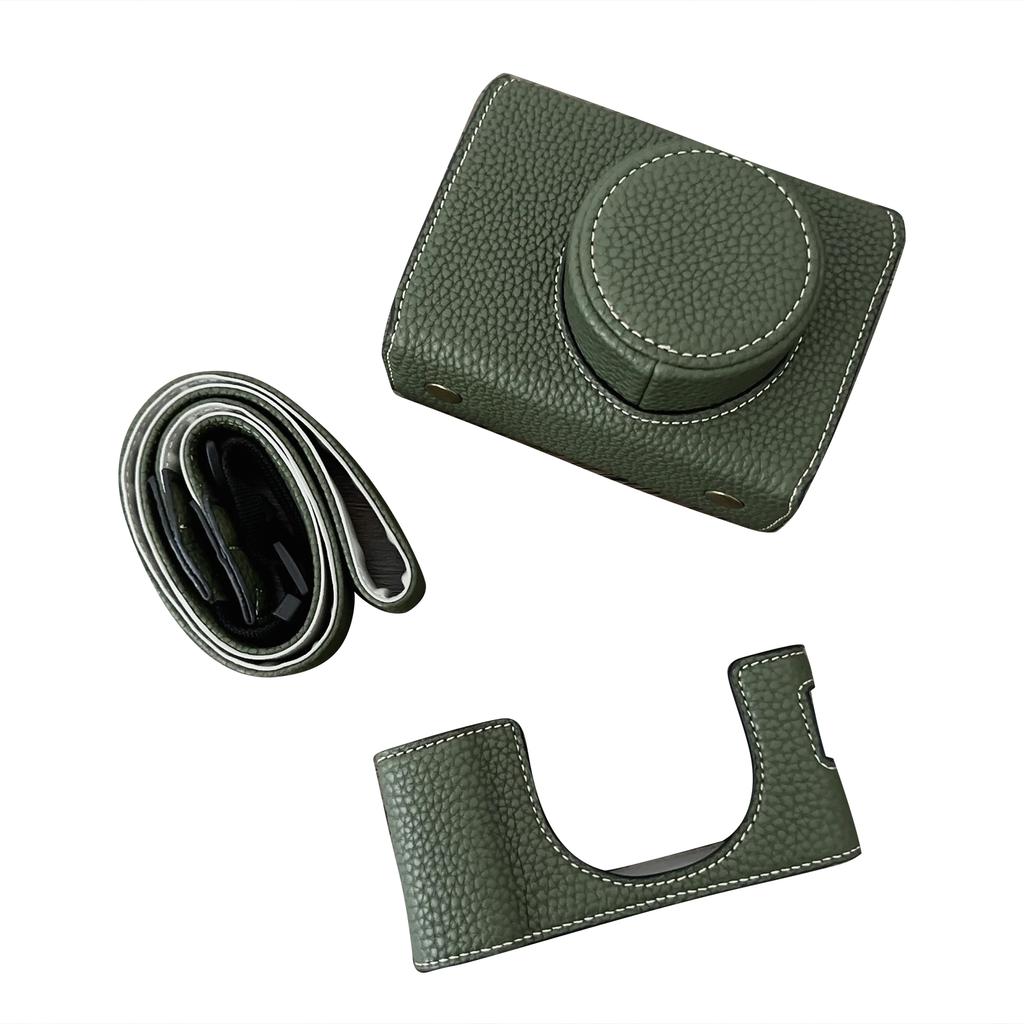 Tragbare Kamera Schutzhülle Retro Stil Volle Kamera Fall Tragen Tasche Öffnung Unten Design mit