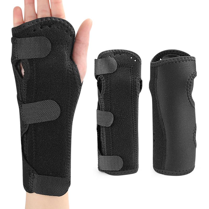 

026 1Pc Size L Wrist Support Brace Adjustable Breathable Wrist Guard for Sports Injury Prevention Recovery A