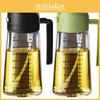 Multifunktionale Glas-Ölflasche mit Sprühkopf für die Heimküche und Salatdressing