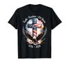 We The People 1776 Vintage American Flag Patriotic Graphic T-Shirt
