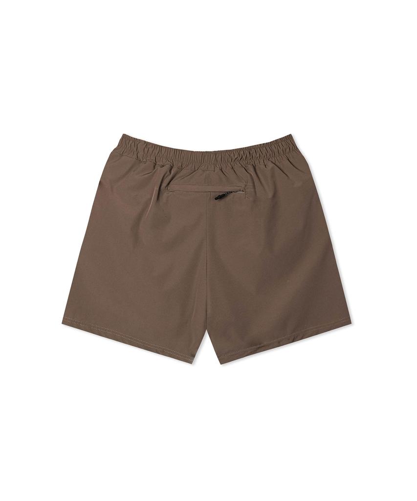 Diadeosaengchyueoli Lace Flow 5-Inch Shorts (Dark Brown)