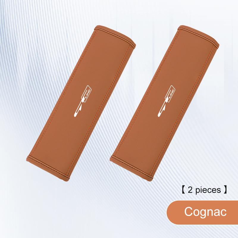 LYSH4 For KIA K5 K3 K4 K8 Rio Sportage Ceed Soul Sorento Cerato Forte Stinger Car Seat Belt Shoulder Cover Protection Pad Accessories
