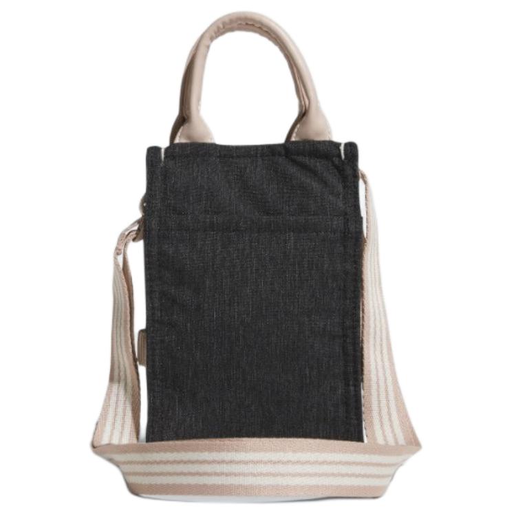 New Adidas Fabric One Shoulder Handbags Unisex Black JN9436