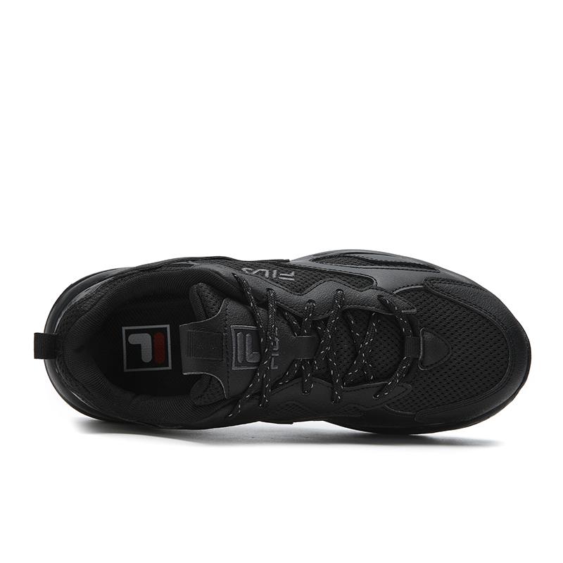 FILA Tracer Fashionable Classic Retro Comfortable Breathable Non-Slip Running Shoes Women sneaker Black F12W542155FBK