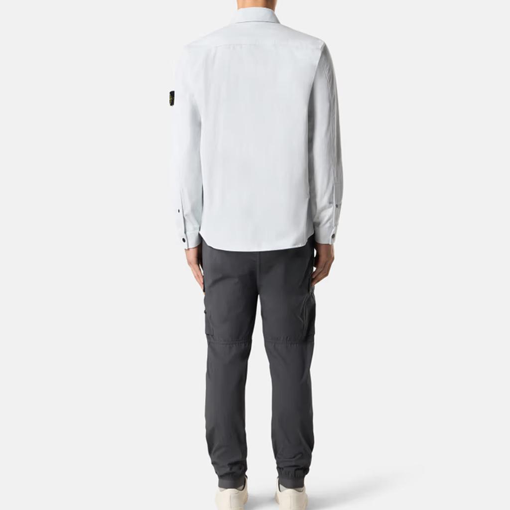 STONE ISLAND Ss25 Chest Pocket Design Casual Long Sleeve Shirt Men Shirts K1S151200113-V0041