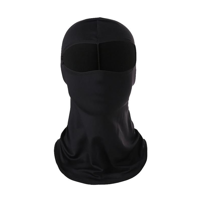 

Мотоциклетная маска для лица Велосипедная Балаклава Полная защитная маска для лица Шляпа Балаклава Летняя солнцезащитная маска с защитой от ультрафиолета Тонкий головной убор чёрный