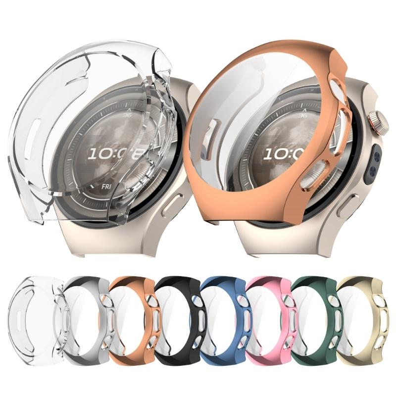 Screen Protector Case For Watch 5 Waterproof Hard TPU Bumper Protective Cover Antiscratch
