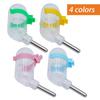 60ml Plastic Hamster Drinker Water Bottle Dispenser Feeder Hanging Guinea Pig Rabbit Drinking Bottle Pet Drinking Fountain