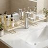 Water Drainage Bathroom Storage Rack Mesh Design Cosmetics Organizer Sink Drying Rack  Household