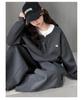 Girls' Faux Two-Piece Hoodie & Wide-Leg Pants Set – Korean Style for Autumn/Winter 2026