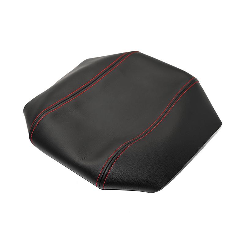 Car Accessories Microfiber Leather Center Console Lid Armrest Box Cover Trim For BMW 1 Series F20 2016 2017