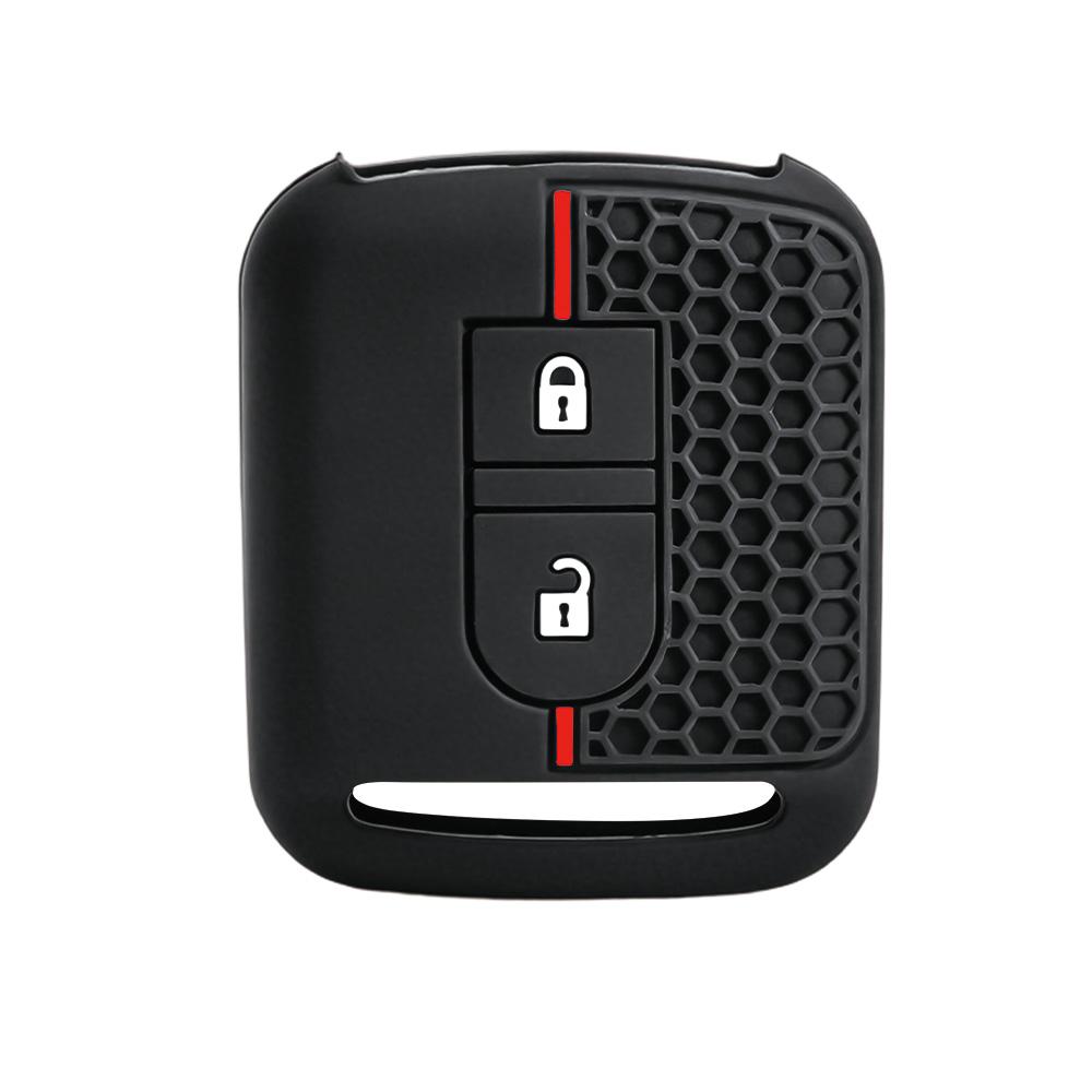 Silicone Car Key Case Fob Rubber Cover For Nissan Micra K12 Note Navara Qashqai J10 Primera Almera Sunny X-Trail Accessories