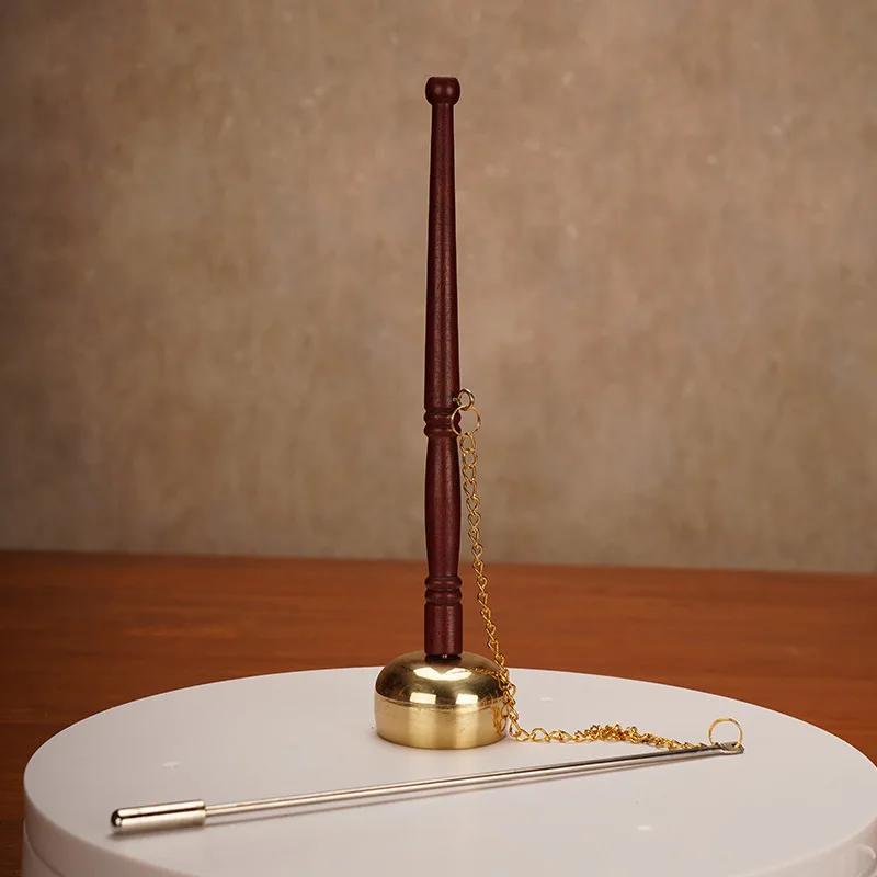 Nepal Brass Touch Bell Psychic Healing Professional Meditation Yoga Durable Touch Bells Relaxation Sound Therapy Clear Musical Percussion Instrument