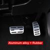 For Honda City 2015 2016 2017 2018 2019 Aluminum Alloy Car Accelerator Gas Pedal Brake Pedals Non-Drilling Cover Case Pads Trim