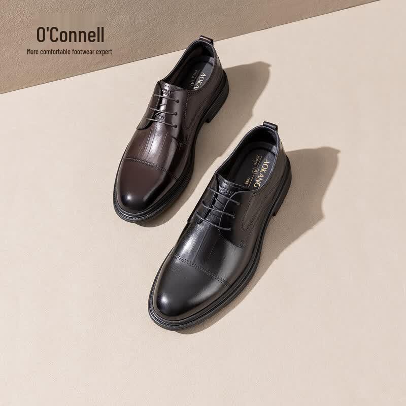 Aokang Men s Business Formal Derby Leather Shoes EU 43