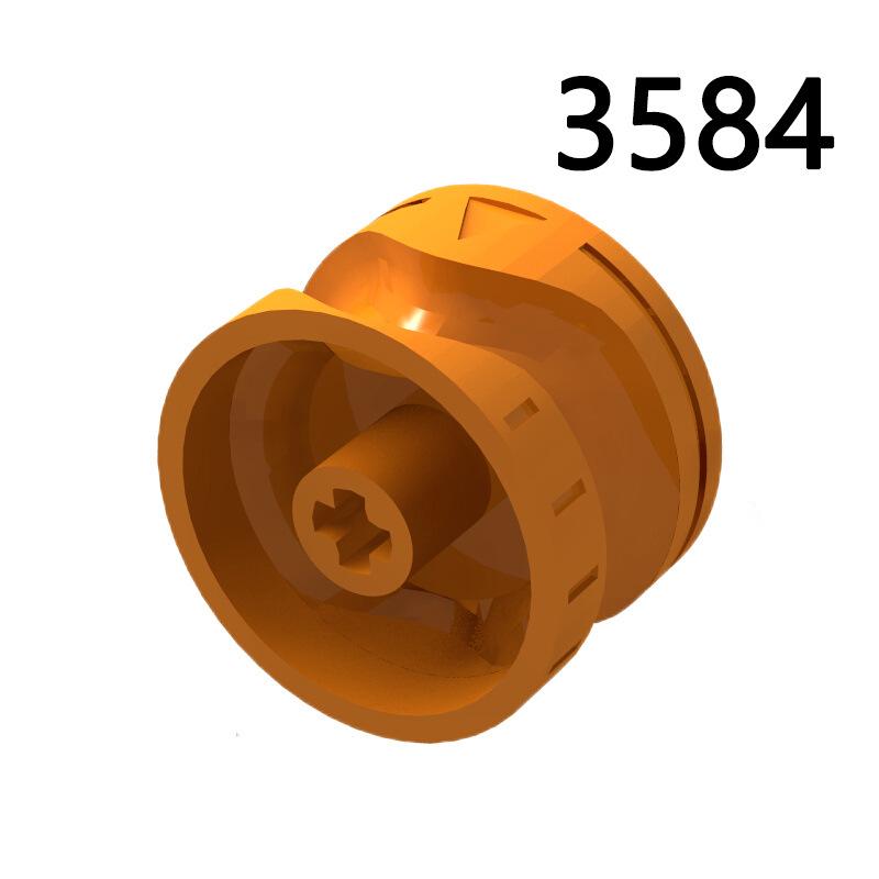 Přeshraniční MOC Malé dílky stavebnice - Kompatibilní s Lego 3584 Ozubená převodovka s otvorem pro osu - Minimální objednávka 50G