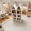 2pcs Miniature Bookshelf, Mini Model House, Decoration, Suitable for Model Scene Decoration, Home Ornaments