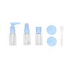 30ml Travel Cosmetics Dispensing Bottle Portable Leak Proof Refillable Containers Set for Toiletries Liquid & Creams