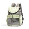 Schoolbag new Japanese contrasting color versatile backpack casual lightweight schoolbag transparent pain bag lightweight travel backpack