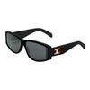 Casual Minimalist Irregular Shape Sunglasses Women Sunglasses Black 4S227CPLB38NO