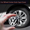 Pro VOLKSWAGEN VW Nové 4ks 65mm Znak na kolo auta Samolepka emblému 60mm krytka náboje Pro Volkswagen VW Jetta R Rline Touran POLO Golf M