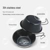 Portable Outdoor Camping Foldable 304 Stainless Steel Cup: Sierra Cup, Coffee Mug, Instant Noodle & Rice Bowl
